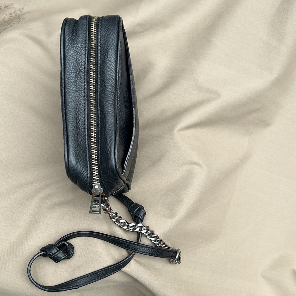 Zadig & Voltaire black & silver stars cross-body bag - Picture 4 of 9